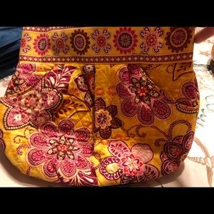 Vera Bradley Bali Gold Purse & Wallet Set